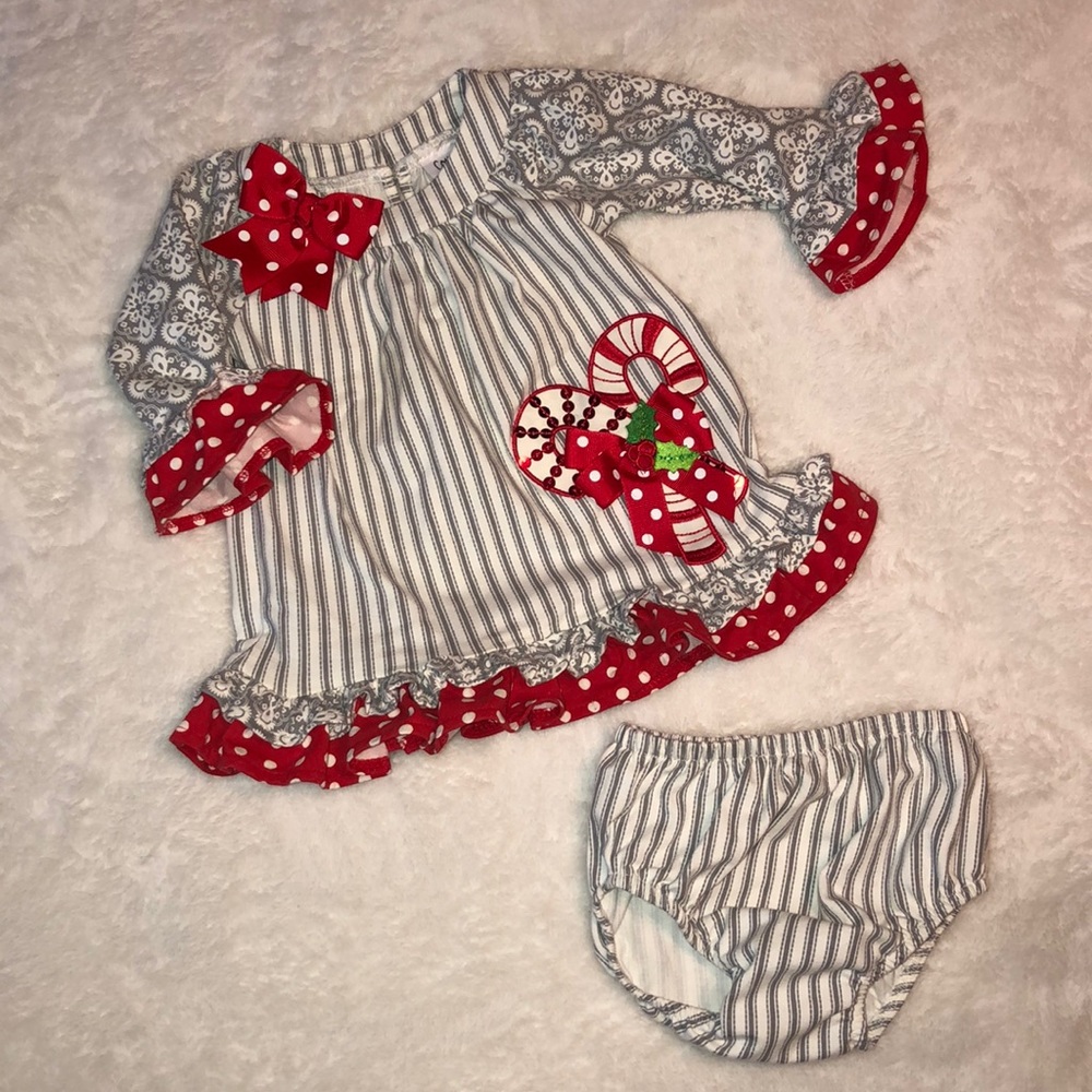 Christmas outfit with bloomers